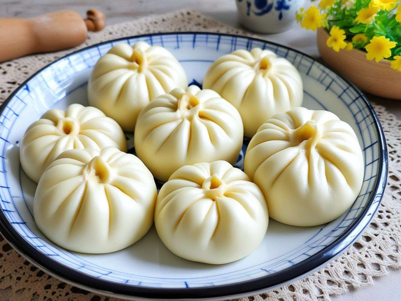 干莴笋蒸包子,美味与否等你来揭秘!