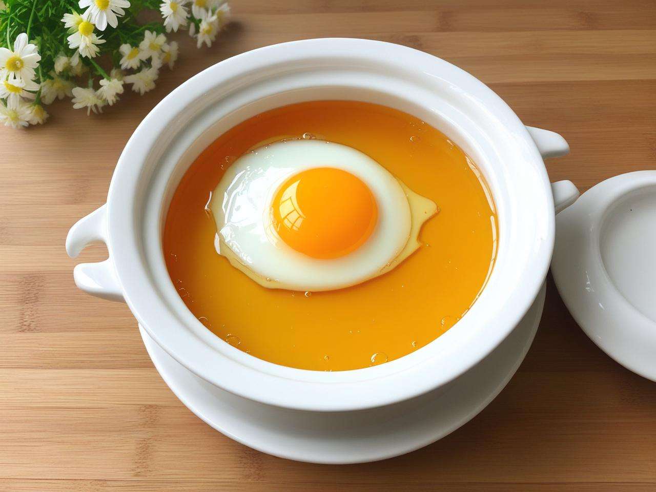 鸡蛋和蜂蜜一起蒸着吃可行吗？