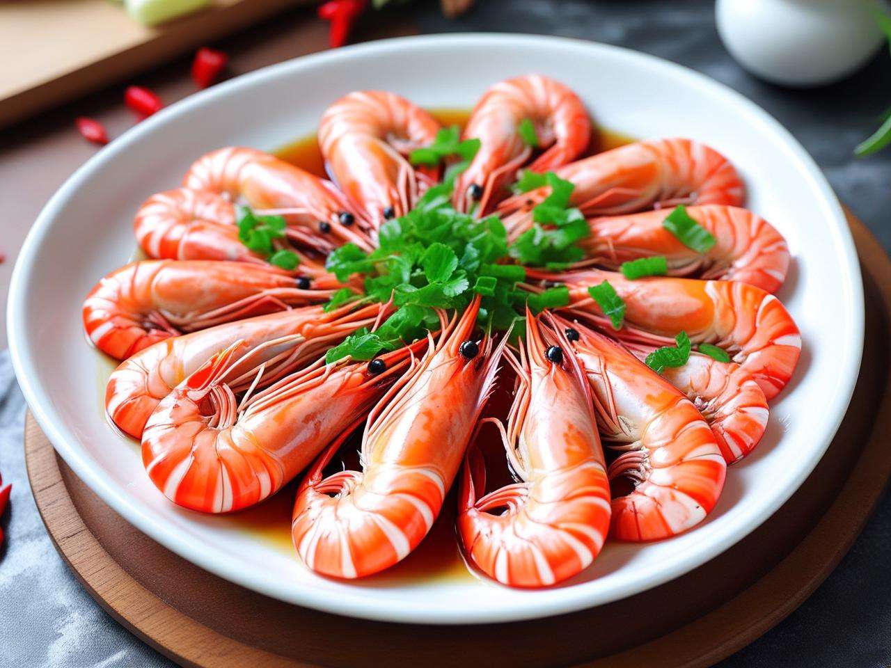 竹节虾怎样蒸才好吃的烹饪技巧与方法