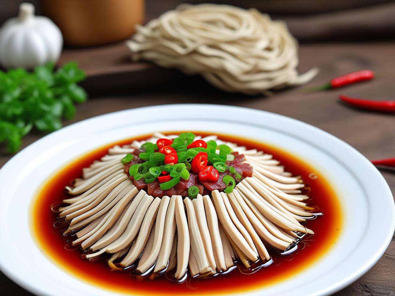 咸肉蒸百叶家常做法,简单几步做出美味佳肴