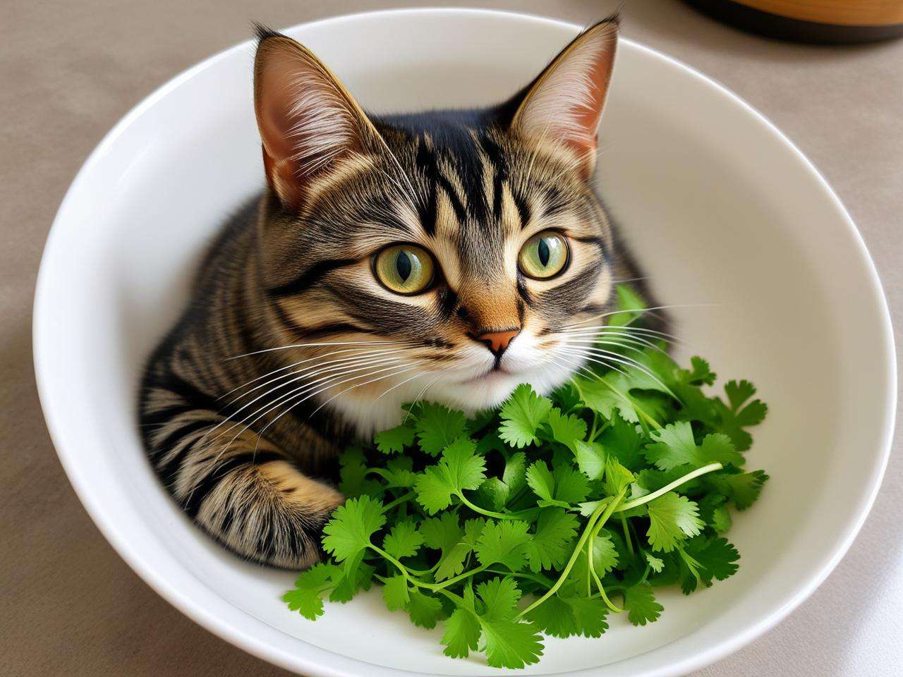 猫可以吃蒸香菜吗?背后原因你知道吗