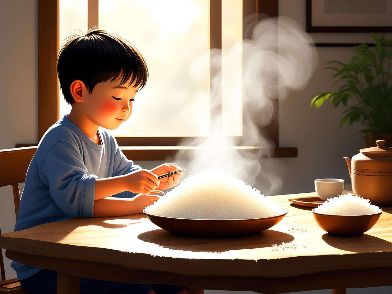 儿童早上能否吃蒸米饭,这些要点你需要知道