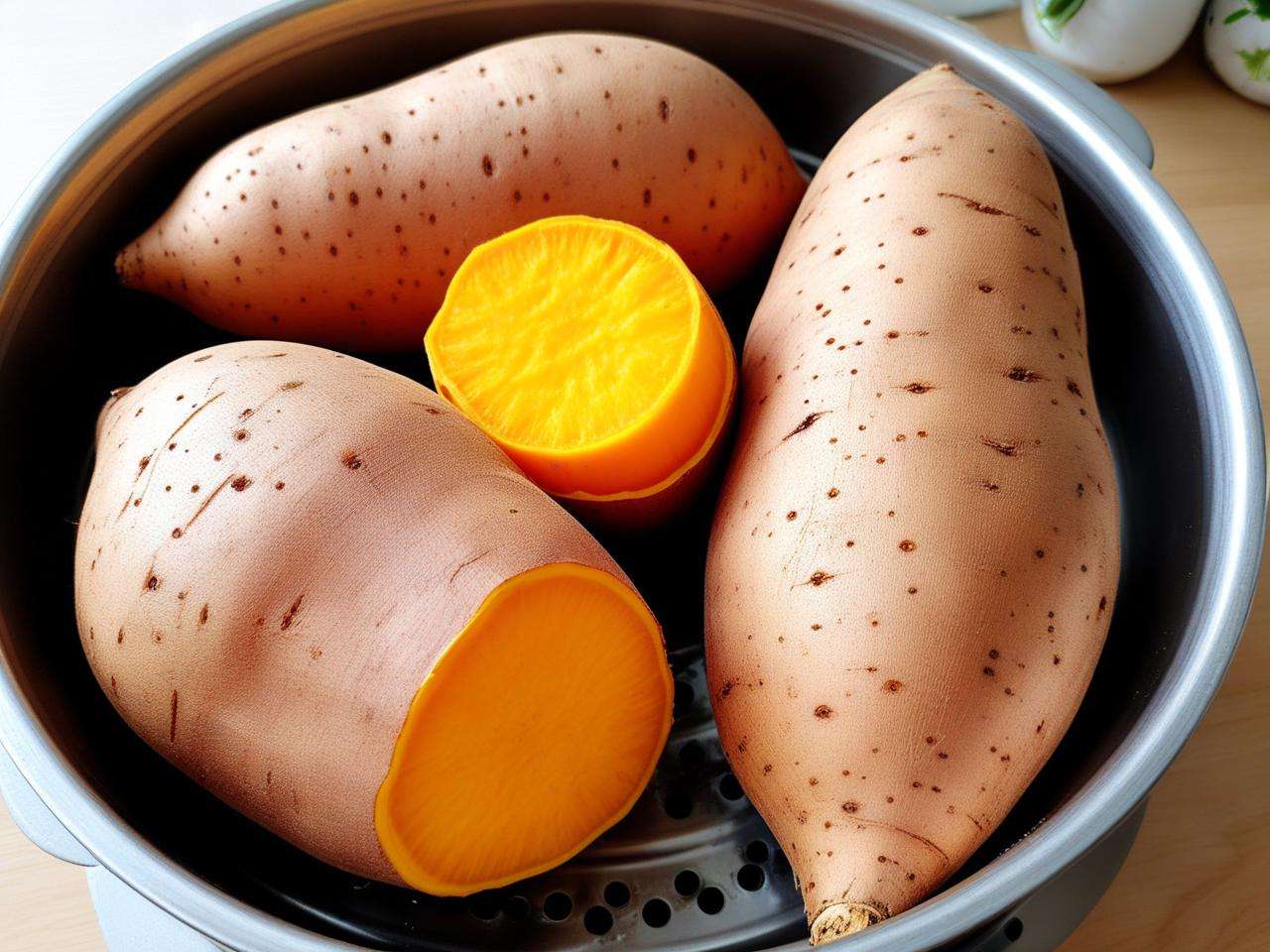 蒸红薯做法无需酵母简单易学超美味