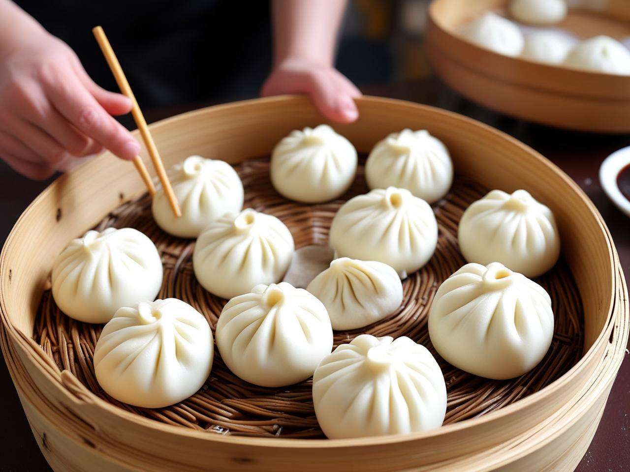 蒸小笼包做法之和面技巧，解锁美味小笼包的关键第一步