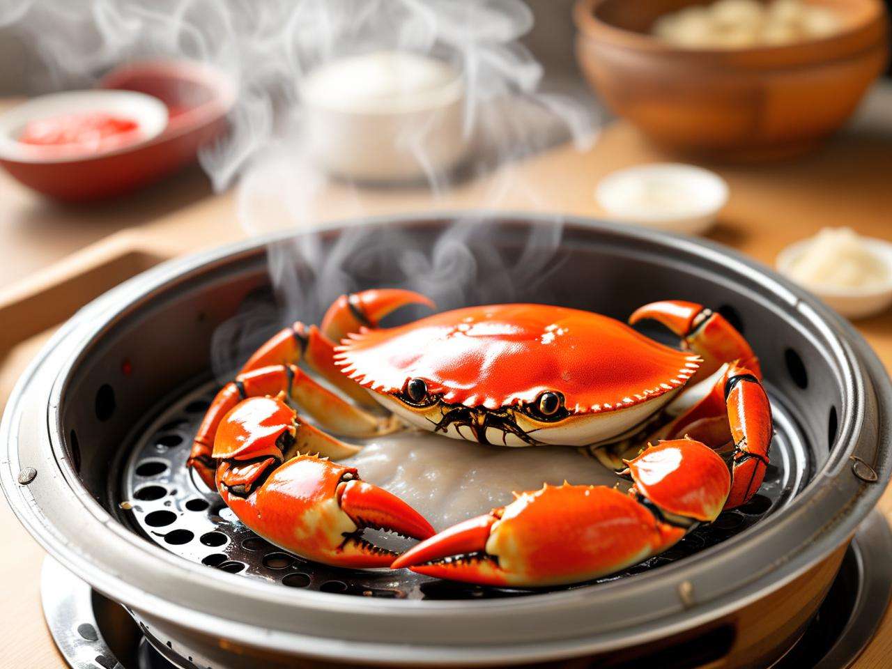 螃蟹开盖后还能蒸着吃吗？是很多人都关心的问题！
