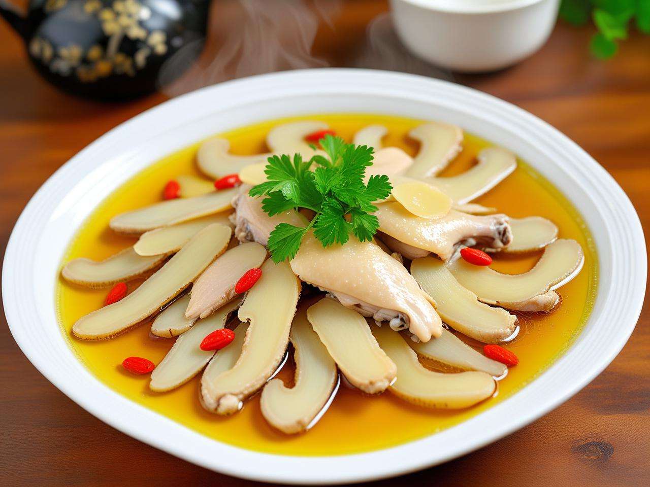 天麻蒸母鸡正宗做法揭秘，鲜香滋补美味轻松在家搞定