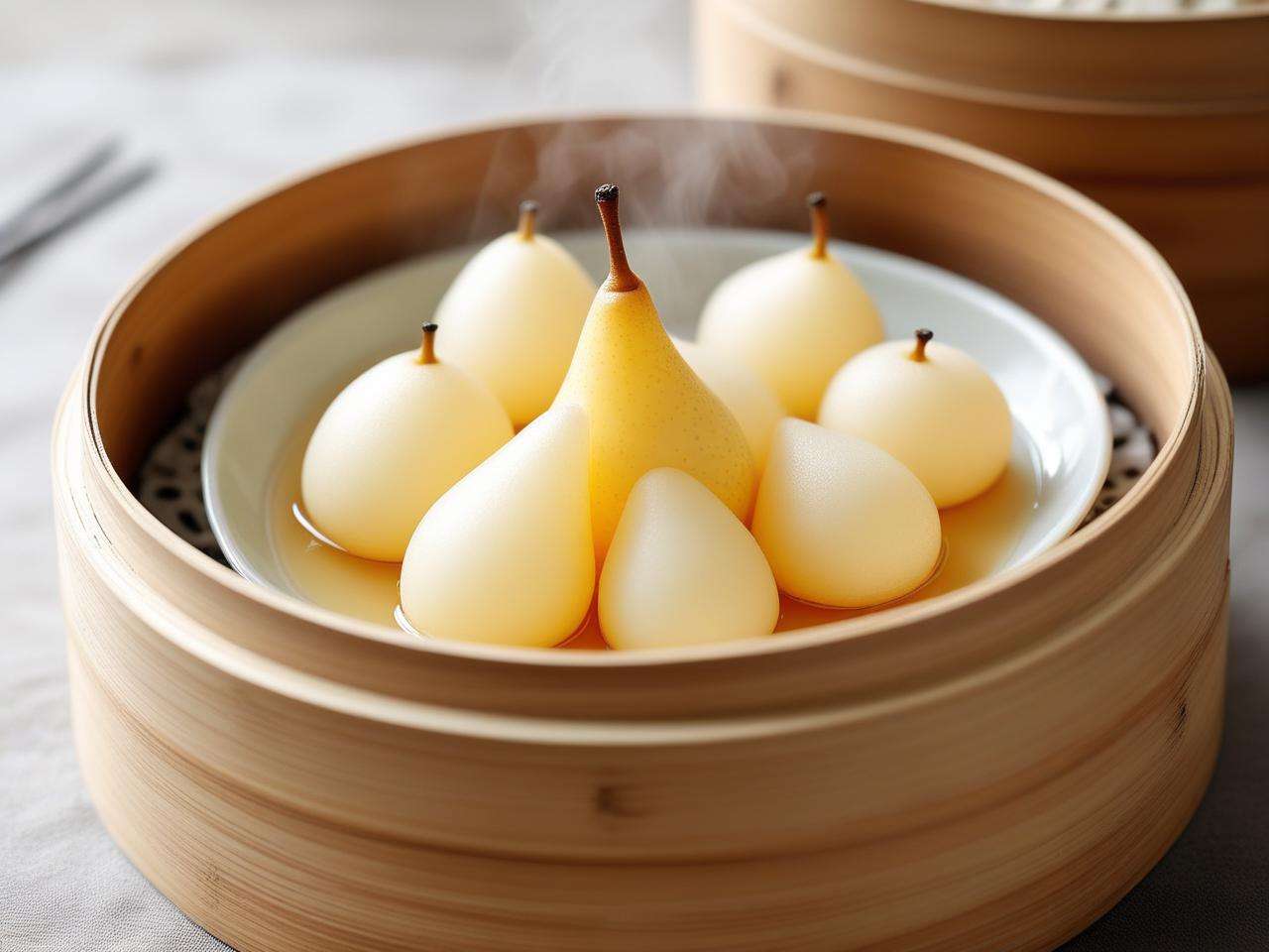 治咳嗽的梨怎样蒸着吃呢