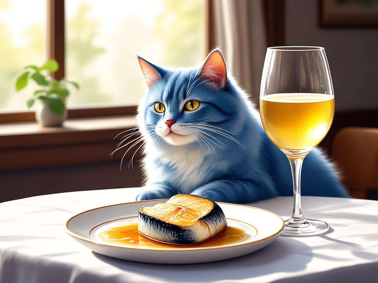 蓝猫吃蒸沙丁鱼可以吗