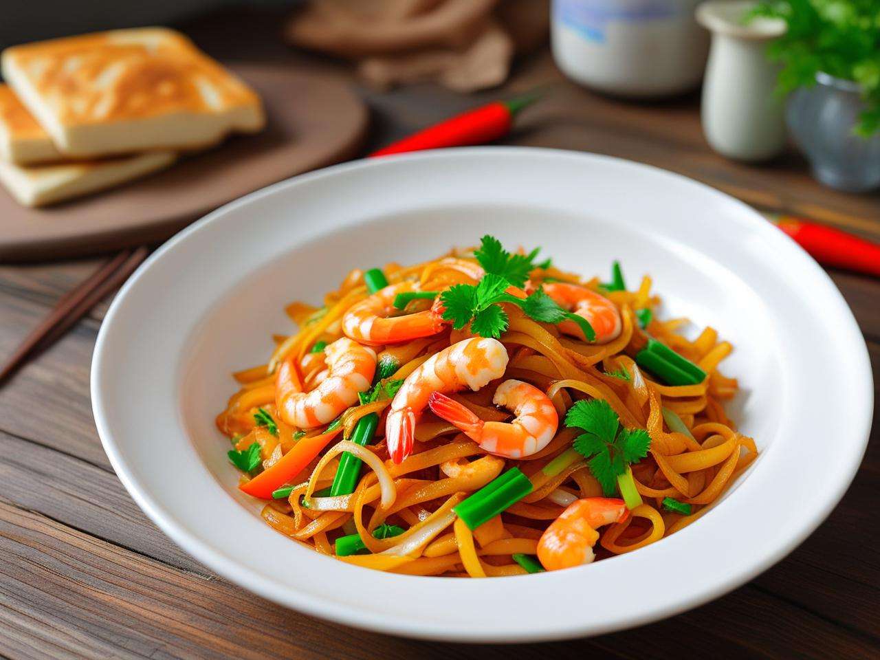 海鲜炒饼好吃窍门大公开，鲜香滋味轻松拿捏