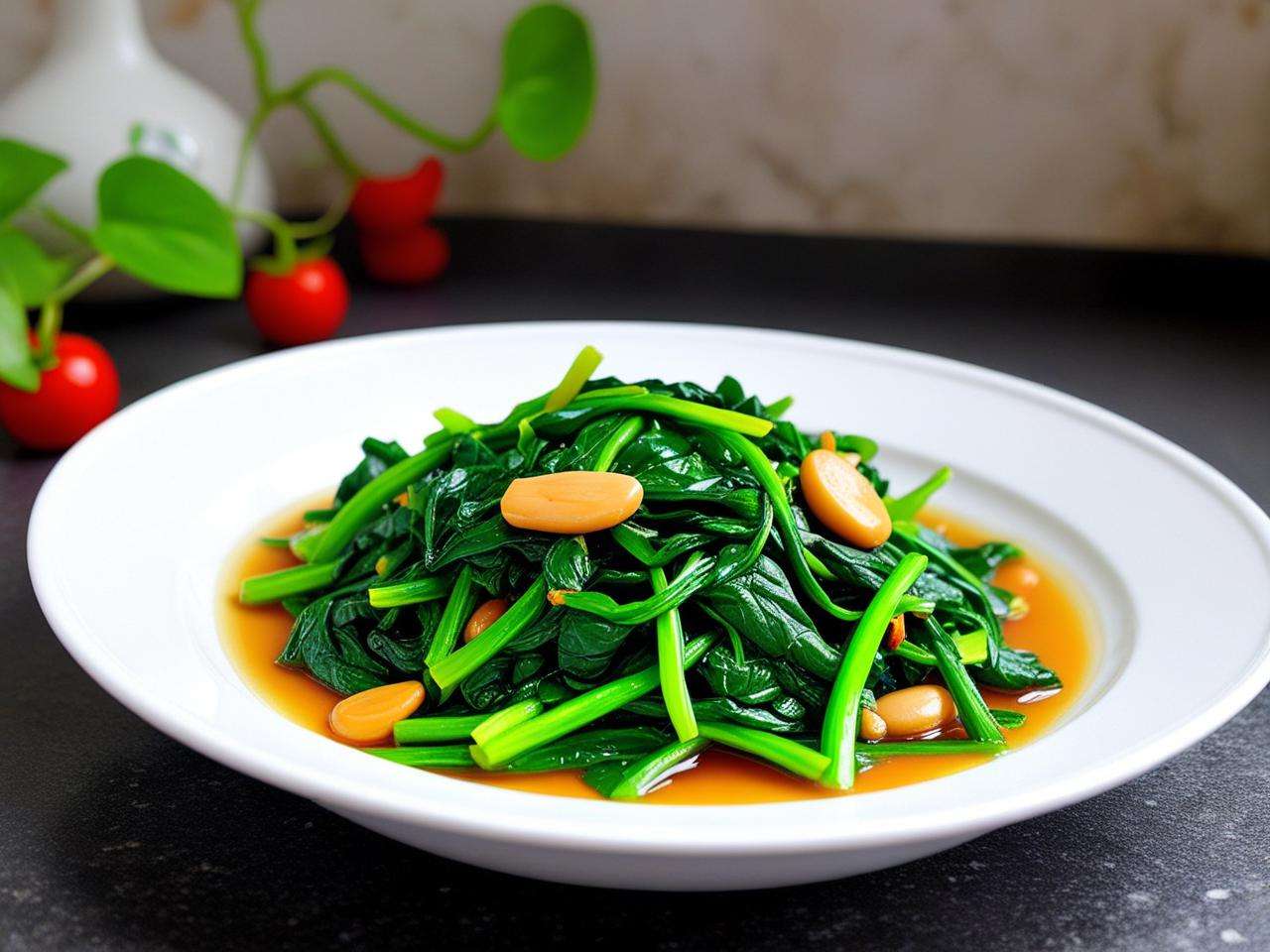 掌握这些技巧，炒出好吃又不涩的菠菜，鲜嫩爽口超美味