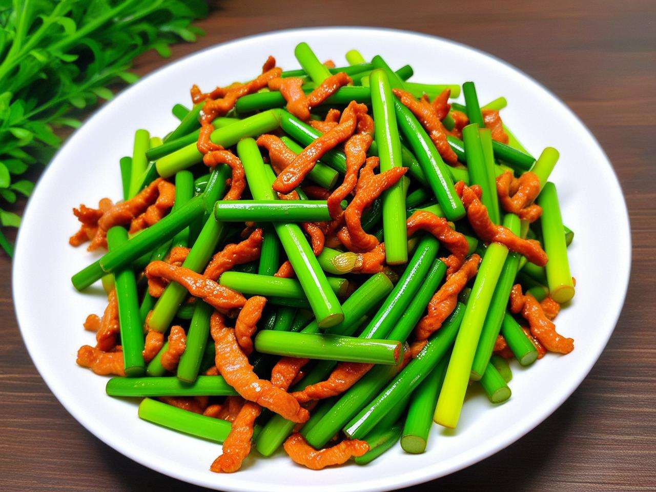 蒜薹炒肉丝怎么炒最好吃的烹饪技巧