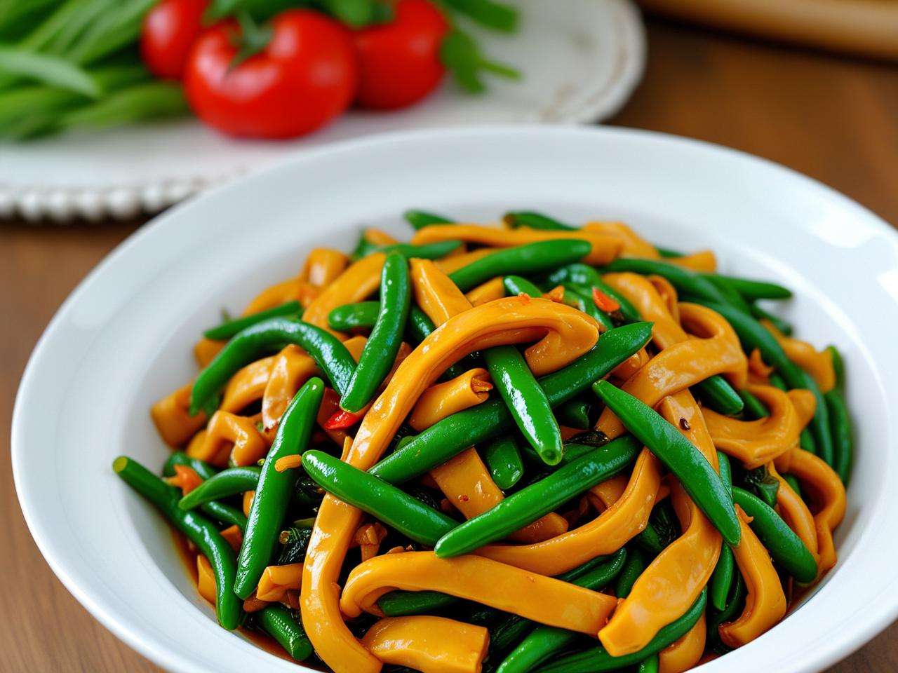 面筋绿豆菜超好吃的炒制秘诀大揭秘