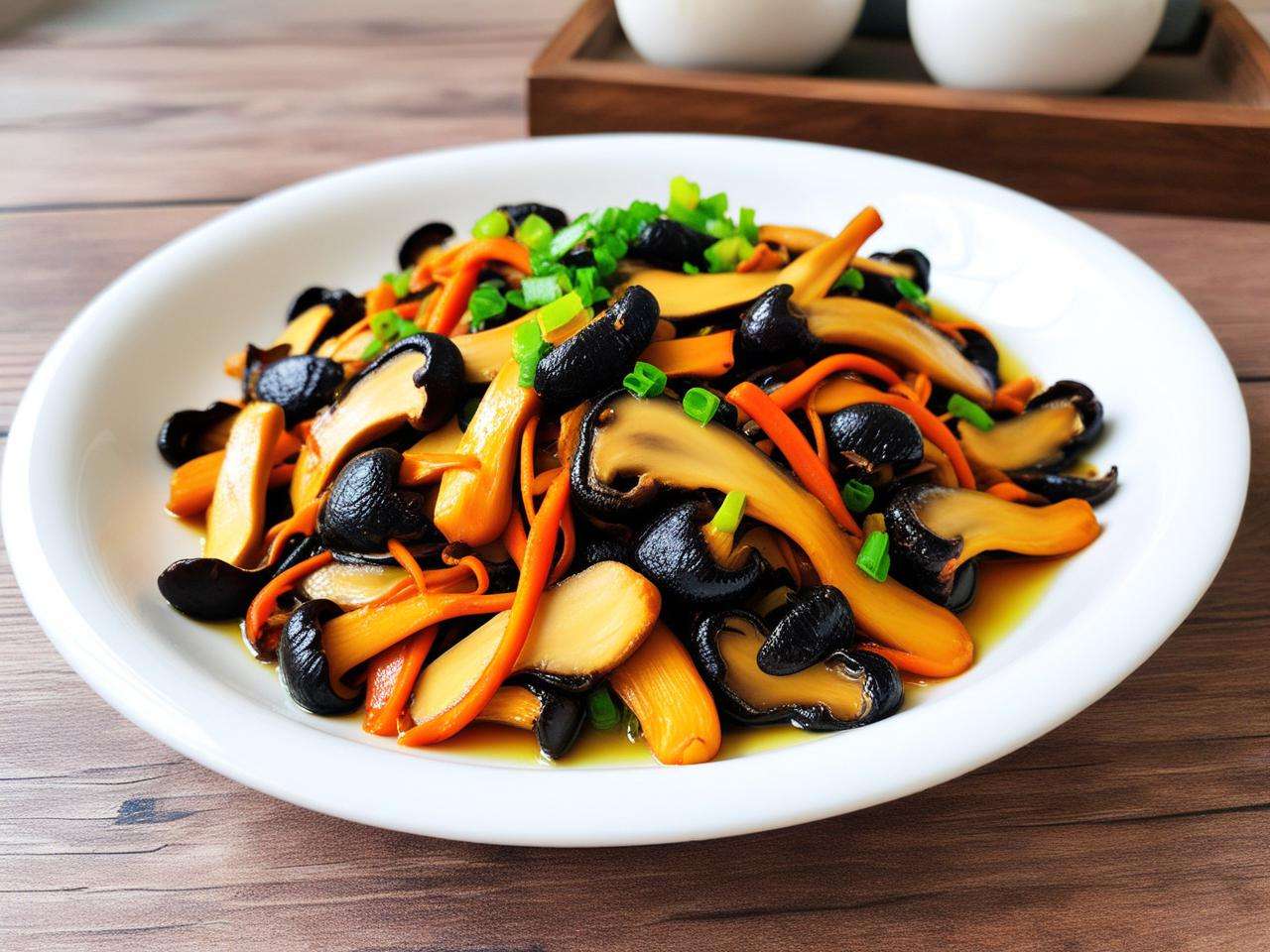 虫草根炒蘑菇是否可以食用