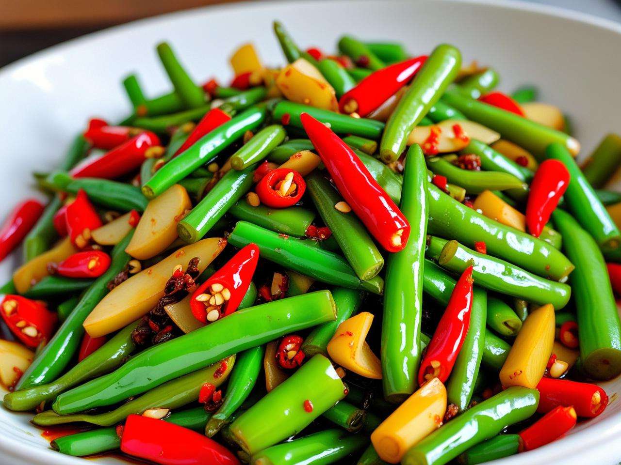 酸辣过瘾！炒萝卜菜梗的秘诀大揭秘