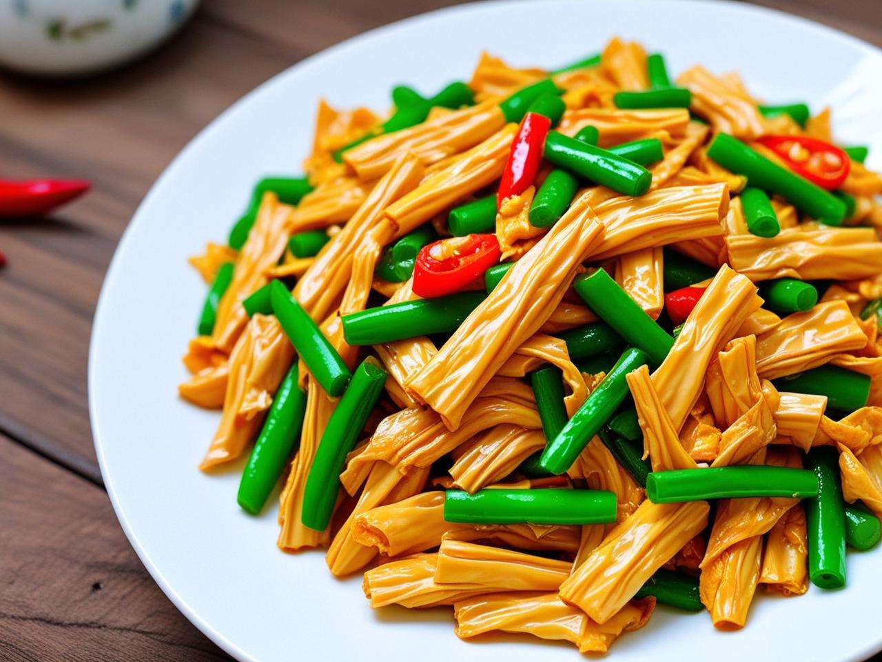 学会这几招,让你轻松做出美味蛋炒腐竹,好吃到停不下来