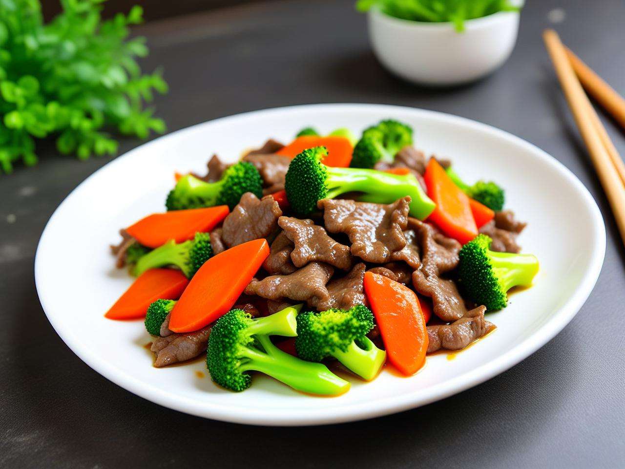 给宝宝炒牛肉搭配什么食材好吃