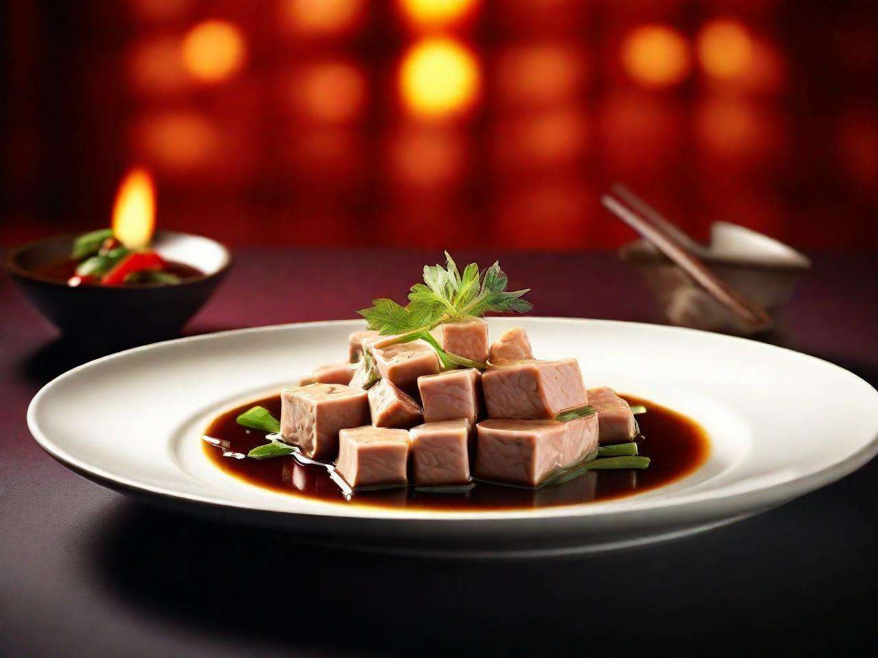瘦肉炒筷子豆腐的烹饪方法及步骤