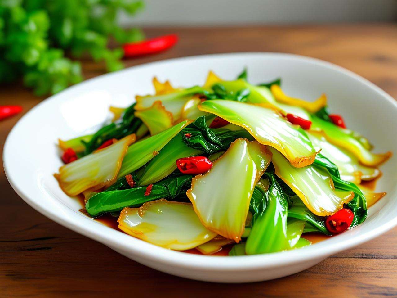 温州风味家常炒白菜做法,简单易学开启美味家常之旅