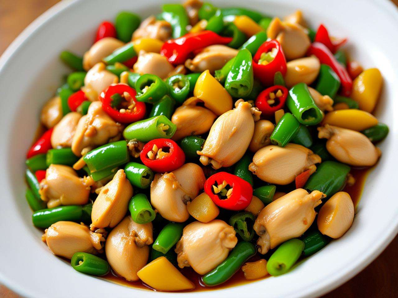 本地鸡炒荸荠怎么炒好吃的烹饪方法