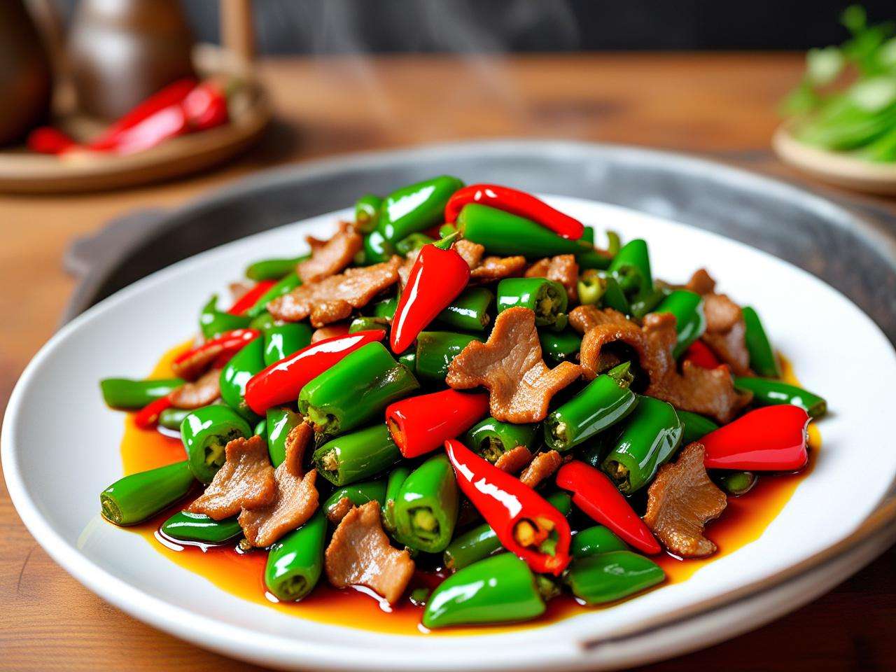 青海椒炒肉这样炒超好吃,鲜香下饭秘诀大公开