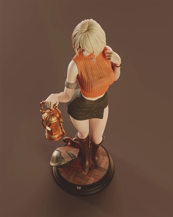 史诗级加强！《生化危机4》粉丝自制艾什莉手办