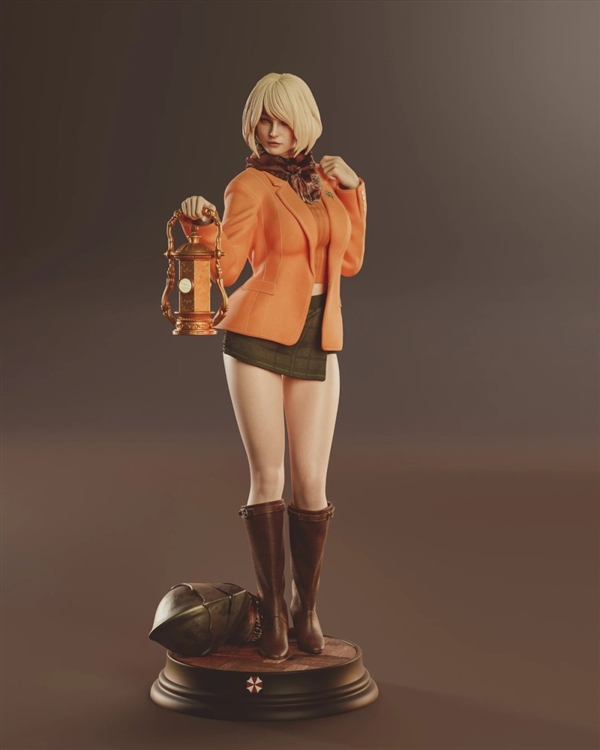 史诗级加强！《生化危机4》粉丝自制艾什莉手办