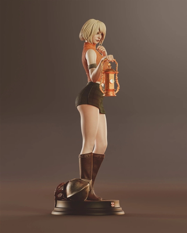 史诗级加强！《生化危机4》粉丝自制艾什莉手办