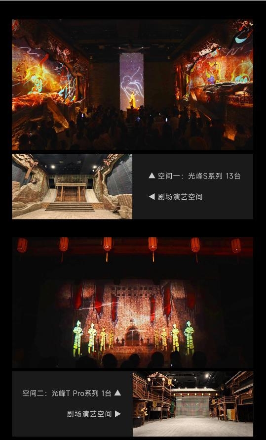 工程案例：光峰工程投影助力《如梦大同》 跨越千年入梦