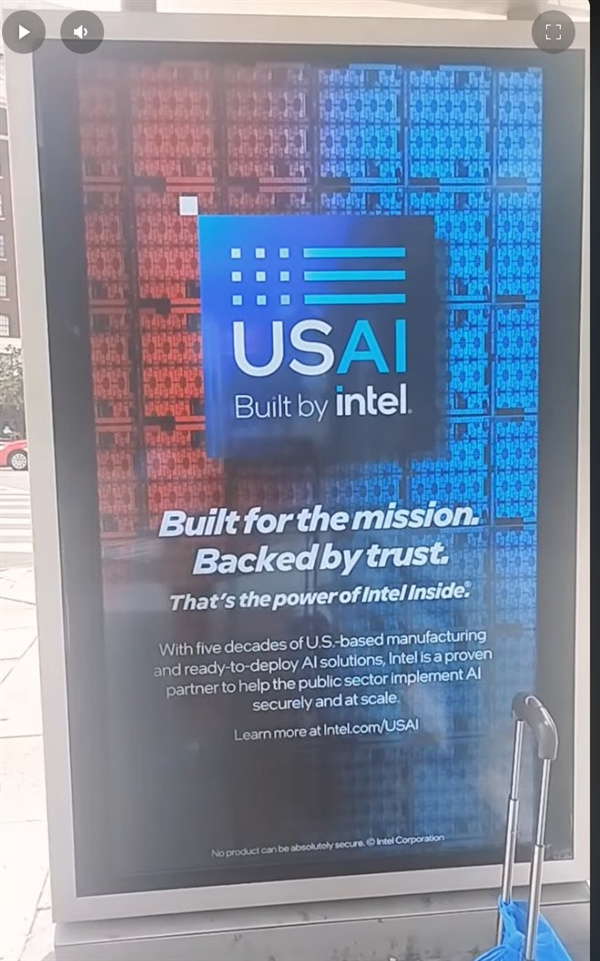 Intel上线“USAI”专题大秀爱国使命：50多年来唯一一家在美国本土制造世界最尖端芯片的美国公司