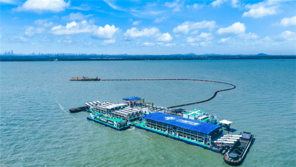 世界首创！生态清淤一体化水上平台“太湖之光”上线