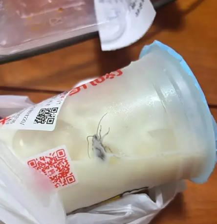 蜜雪冰城未开封奶茶惊现蟑螂上热搜 蜜雪冰城：已赔付1000元