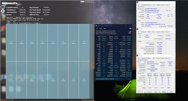 锋芒尽显!9600C30异步、7200C24同步达成，iGame影II内存连创佳绩!
