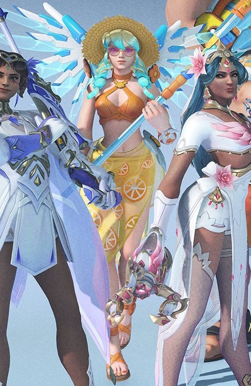 清凉服装大放送！《守望先锋2》18赛季通行证皮肤亮相