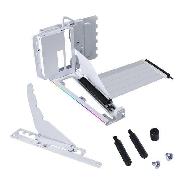 联力打造最强PCIe 5.0竖装显卡支架：20斤庞然巨物也不怕