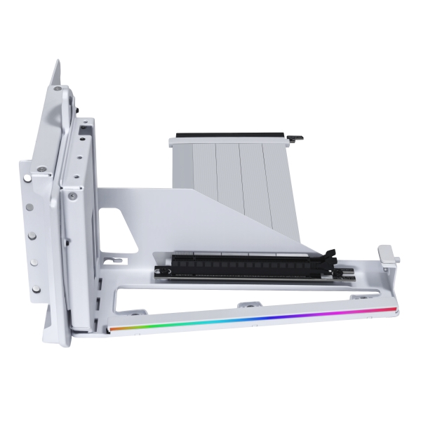 联力打造最强PCIe 5.0竖装显卡支架：20斤庞然巨物也不怕