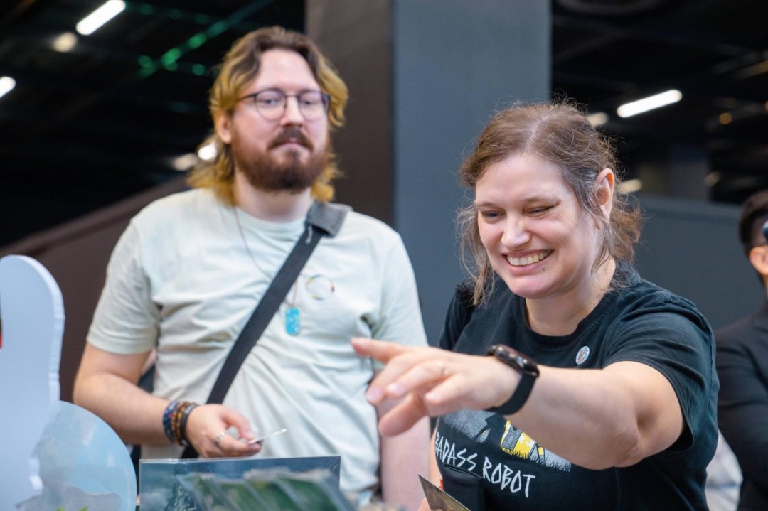 国产生存游戏《山外山》科隆首秀 海外玩家反响热烈