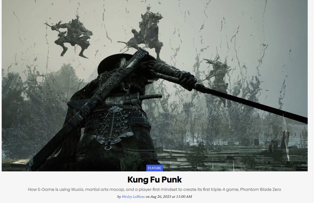 外媒Game Informer长篇报道《影之刃零》 在游戏之外，整个国家也令人惊叹