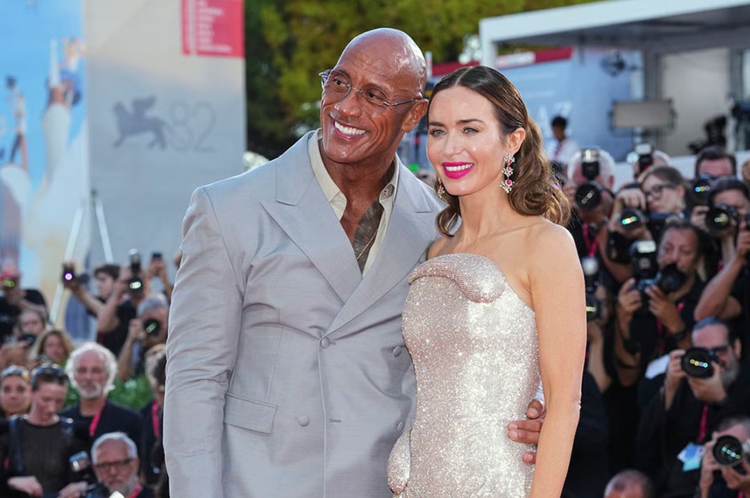 差点认不出来！巨石强森减重60斤、模样消瘦