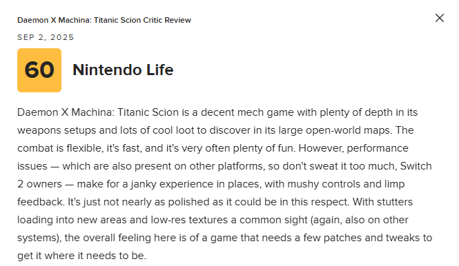 《机甲战魔：神话之裔》M站70分：部分体验显得粗糙