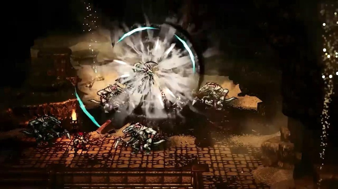 《歧路旅人0》新实机演示 游戏战斗和城镇建设展示