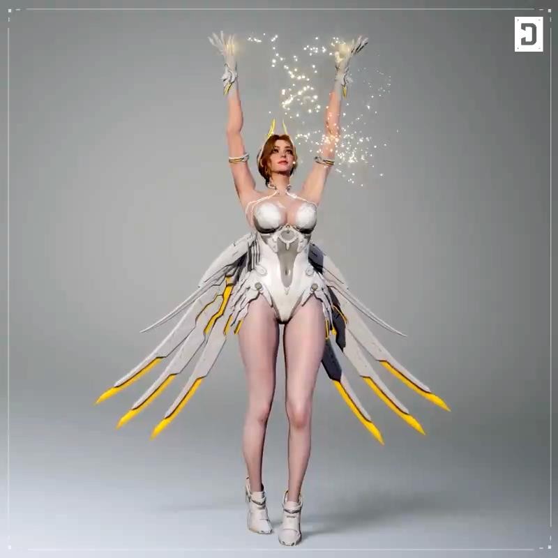 《第一后裔》美女塞琳娜新皮肤 质感非常逼真！