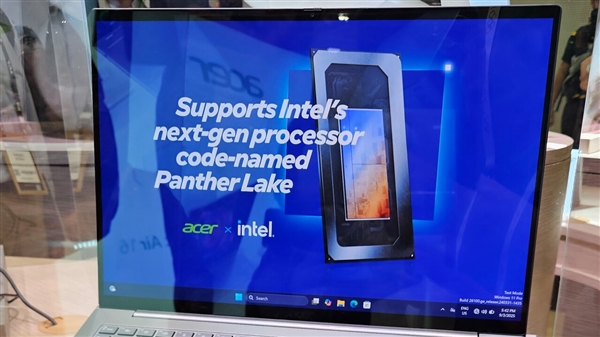 宏碁官宣Swift 16 AI：全球首款Intel Panther Lake笔记本