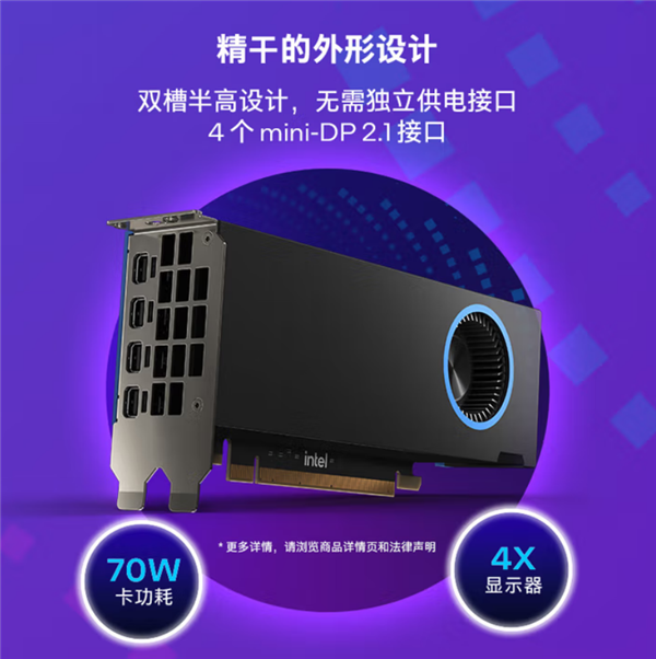Intel锐炫Pro B50显卡国内上市：2999元！16GB大显存