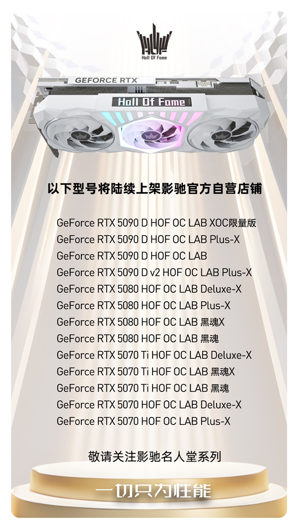 影驰RTX 5080 HOF OC LAB Deluxe-X 评测|纯白旗舰 王者归来