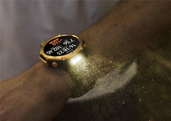 2899元 华米T-Rex3 Pro发布：5级钛合金、首次加入LED手电