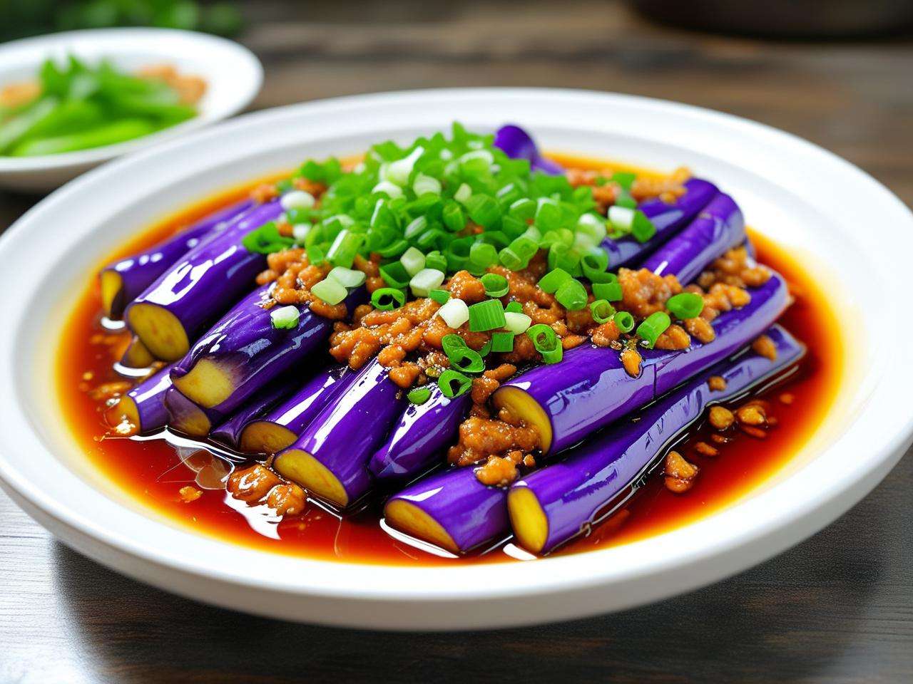 湘菜蒸茄子厨师做法：简单易学超美味