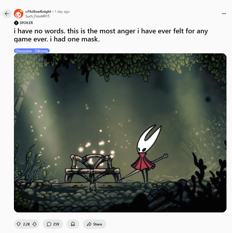 玩家热议《丝之歌》假椅子：玩游戏最愤怒的一次！