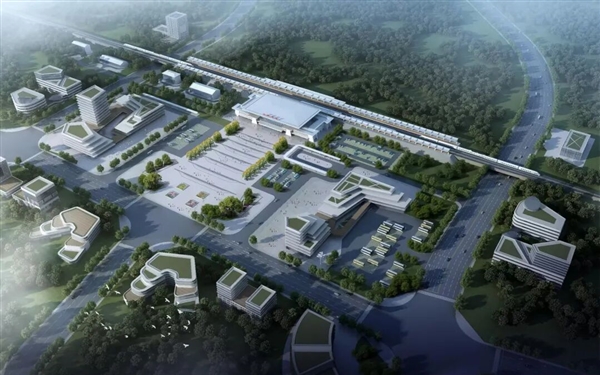 城际铁路都能跑350公里时速！四座新车站先睹为快