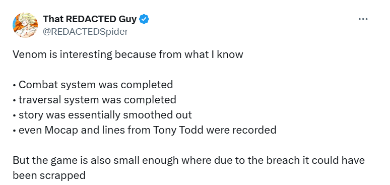 曝《毒液》衍生作已接近开发完成 但因规模或已取消！