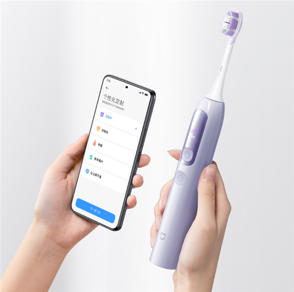 自带LCD彩屏！小米发布米家伺服扫振电动牙刷Pro：众筹269元
